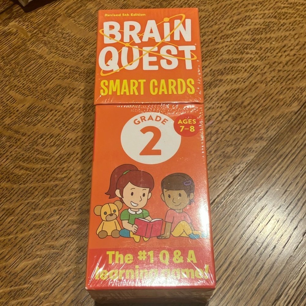 Brain Quest Smart Cards Grade 2 - Orange